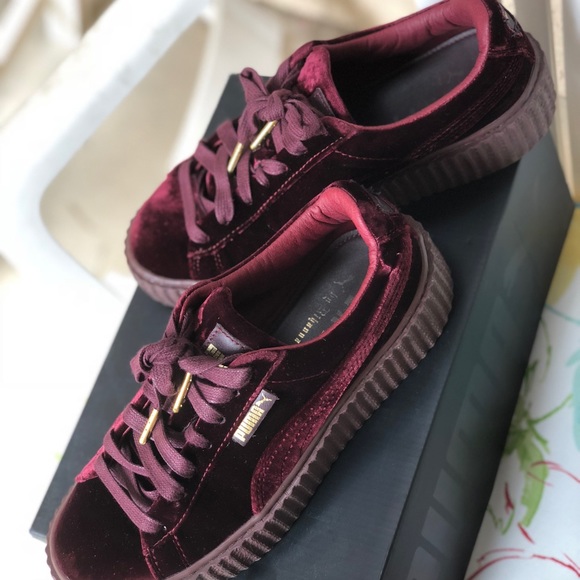 Puma Shoes - FENTY creeper velvet